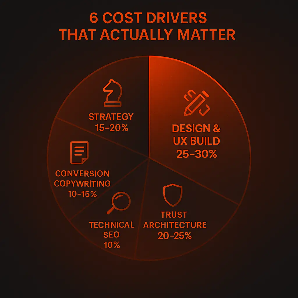6 Cost Drivers That Actually Matter - How Much Does a Law Firm Website Cost in 2025